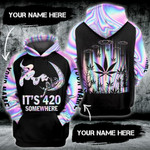 Gift For Hippie Planet Its Somewhere Personalized Name Hoodie