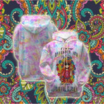 Hippie Girls Multicolor Awesome Hoodie
