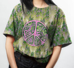 Forest Peace Love Hippie T-Shirt