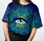 Sacred Geometry Symbol With All Seeing T-Shirt