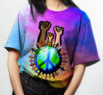 Hippie globol Color T-Shirt