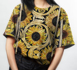 Sun Flower Pattern T-Shirt