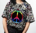 Hippie Flower Colorfun T-Shirt