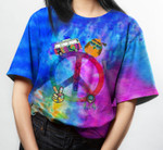 Hippie Car Ty Dye T-Shirt