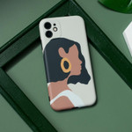 Girl Silhouette iPhone Case