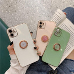 Glossy Ring Holder iPhone Case
