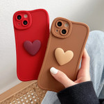 Silicone Heart iPhone Case