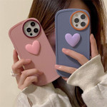 Round Lens Heart iPhone Case