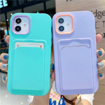 Candy Color Card Holder iPhone Case