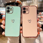 Electroplated Heart iPhone Case