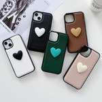 Heart Leather iPhone Case