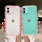 Transparent Candy Color Bumper iPhone Case