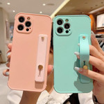 Candy Color Wrist Strap iPhone Case