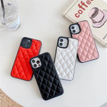 Diamond Pattern Leather iPhone Case