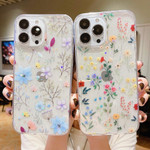 Glitter Flower iPhone Case