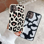 Cow & Leopard Pattern Bumper iPhone Case