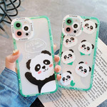 Cartoon Panda iPhone Case