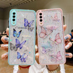 Glitter Butterfly Samsung Case