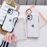Solid Color Clear Shockproof iPhone Case