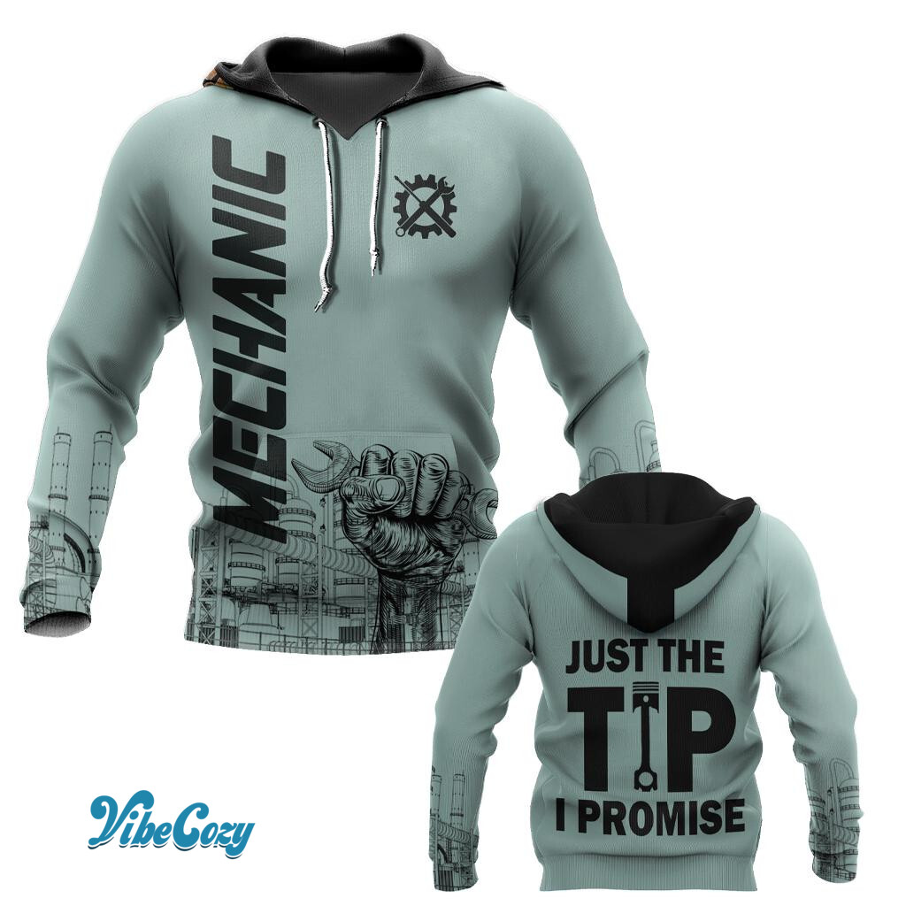 Just The Tip I Promise All Over Printed Mechanic Hoodie For Men and Women HVT14102002