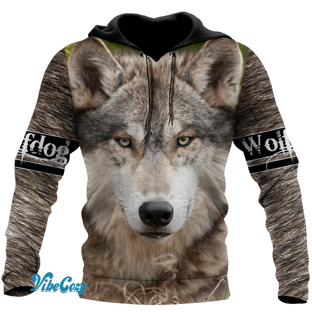 Wolfdog 3D All Over Printed Hoodie For Men and Women DQB09222004-TN