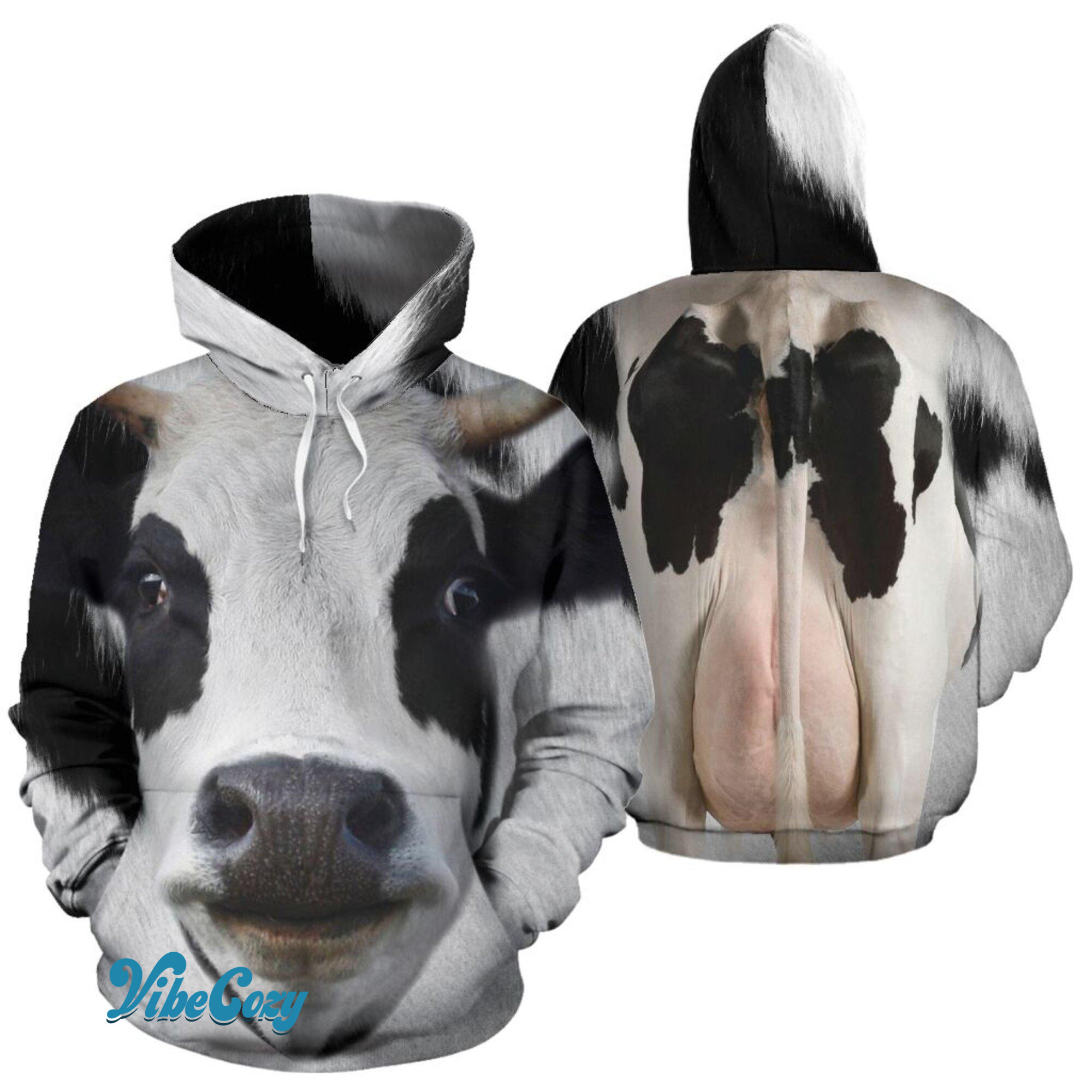 Cow cosplay 3d hoodie shirt for men and women HG52900