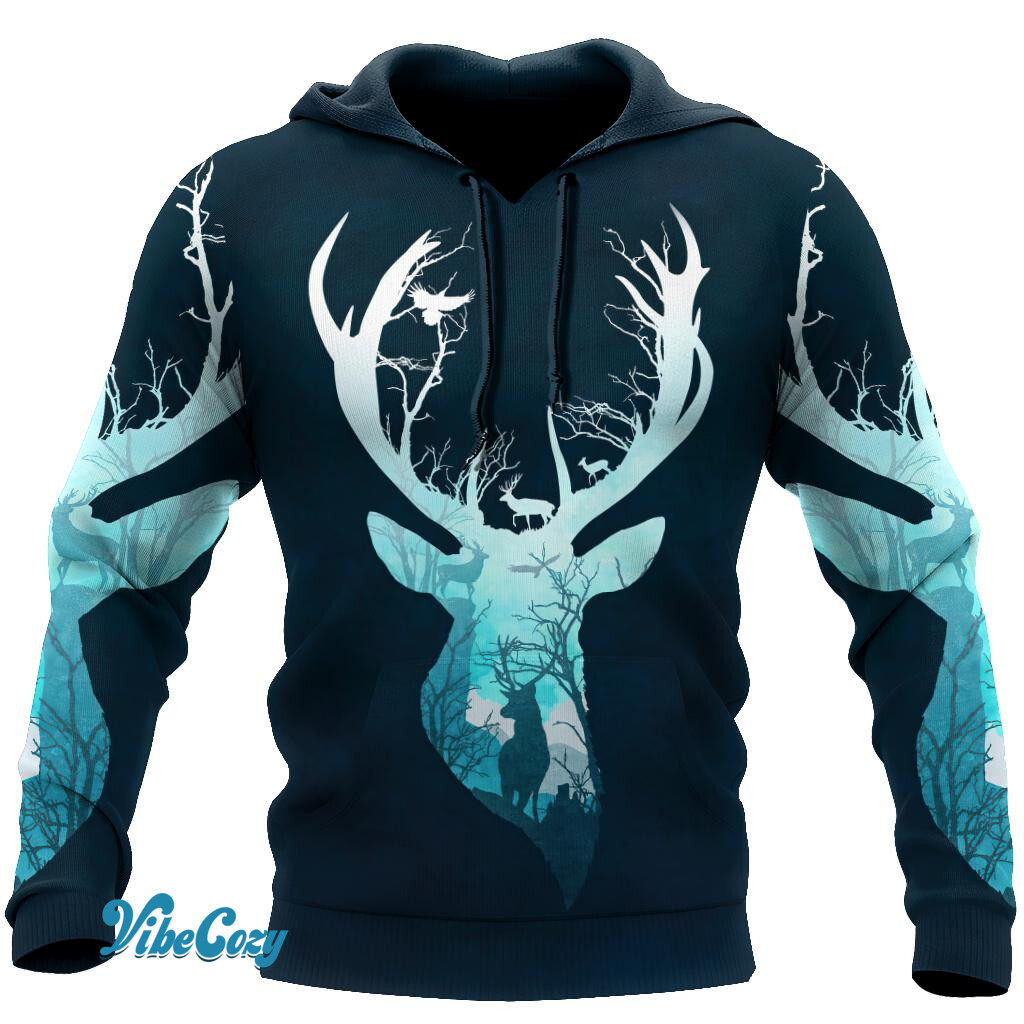 Deer Hunting Hoodie 3D All Over Printed Shirts For Men LAM20060801-LAM
