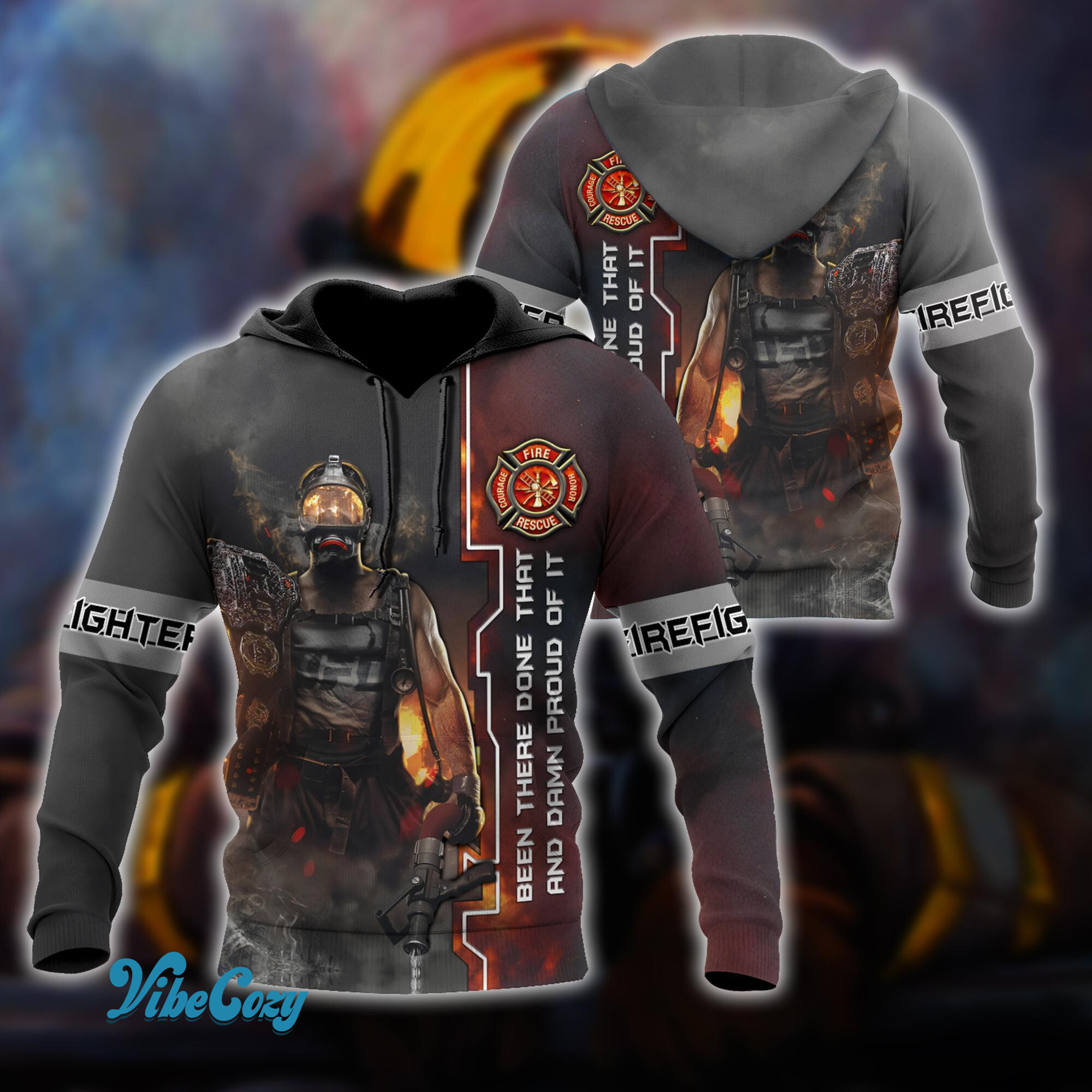 The Soldier Firefighter Hoodie For Men And Women  TQH