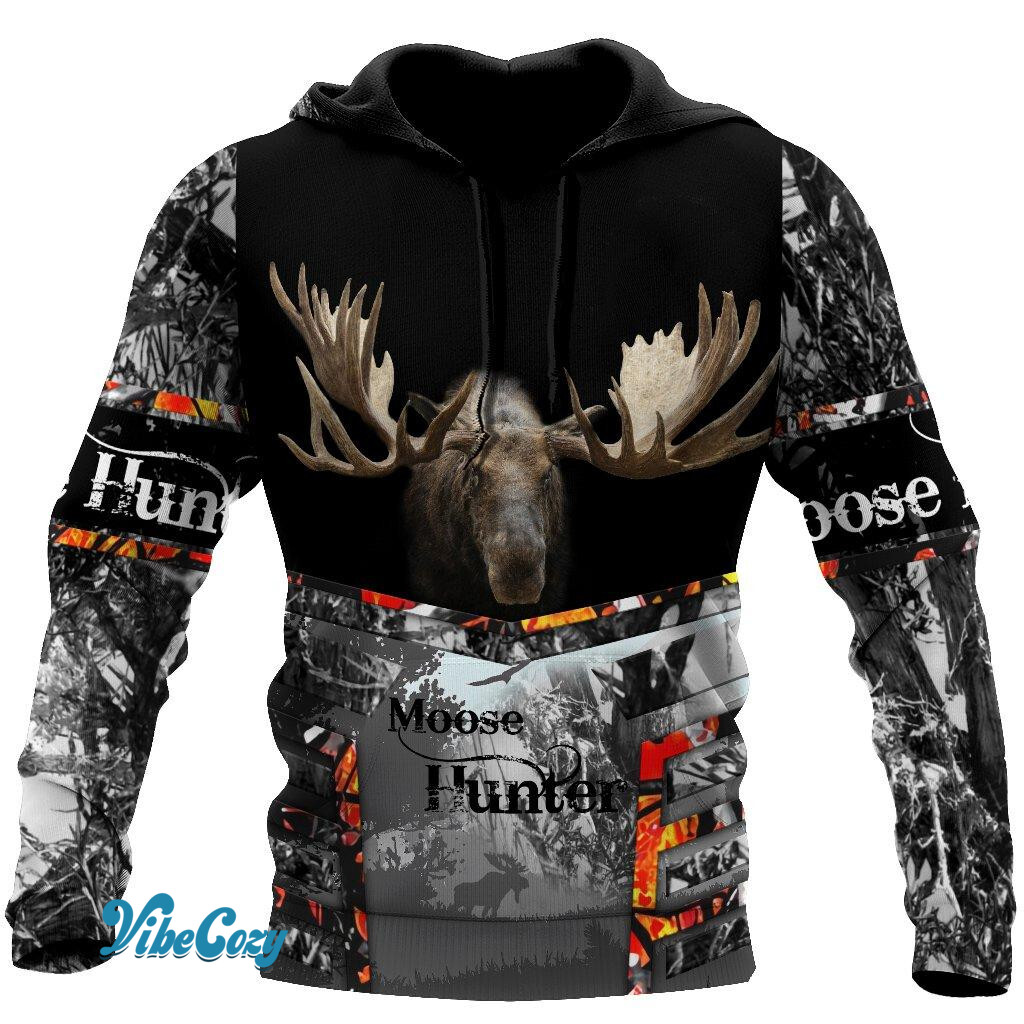 ELK Hunting Hoodie 3D All Over Printed Shirts For Men DA240820211-LAM