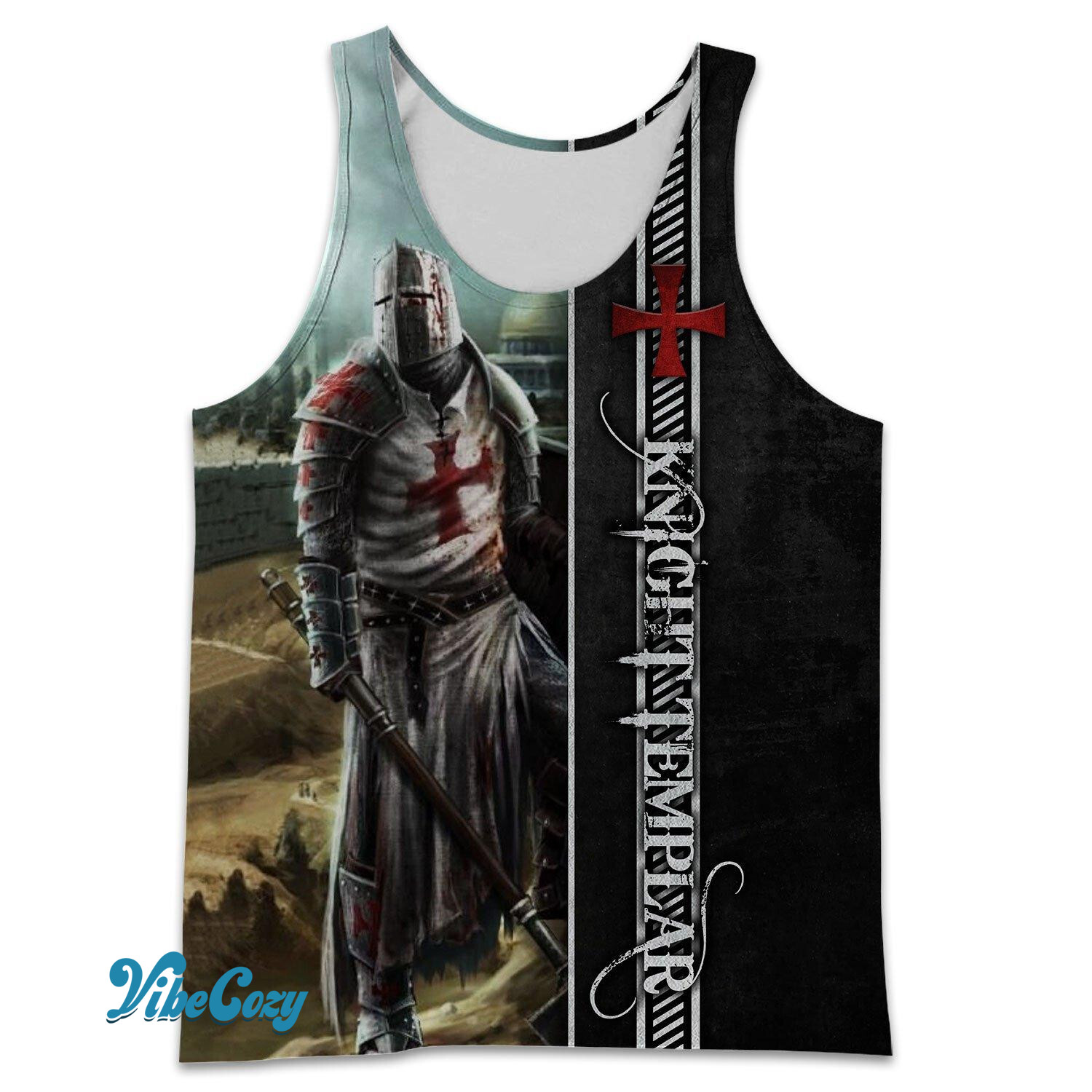 Knight Templar 3D All Over Printed Shirt Hoodie MP920