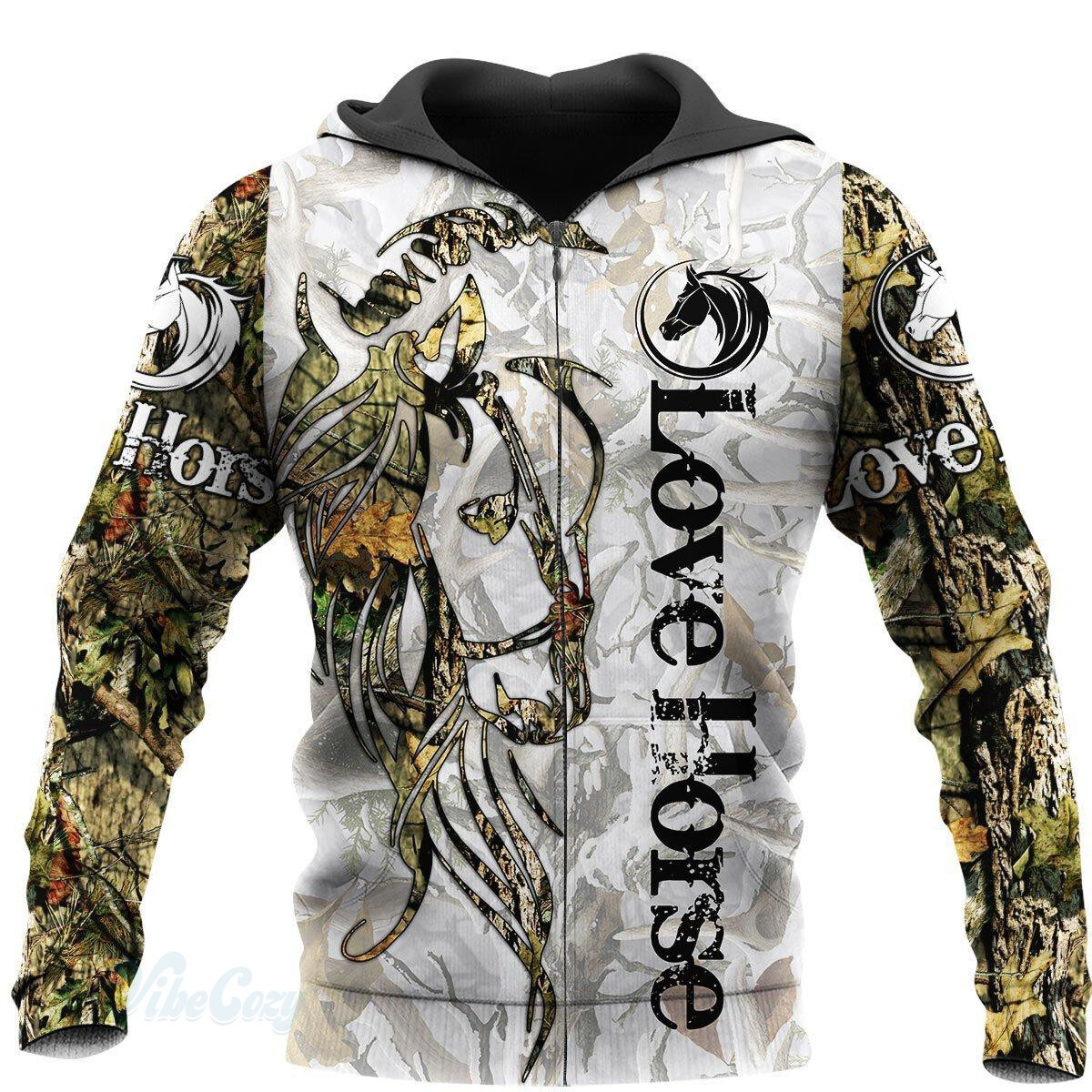 Love Horse Tattoo 3D All Over Printed Shirt Hoodie For Men And Women MP050405