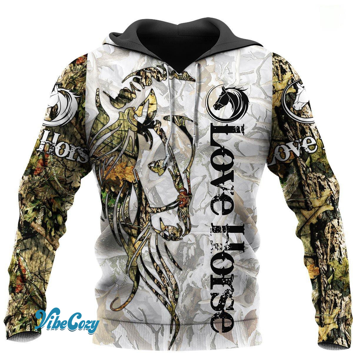 Love Horse Tattoo 3D All Over Printed Shirt Hoodie For Men And Women MP050405
