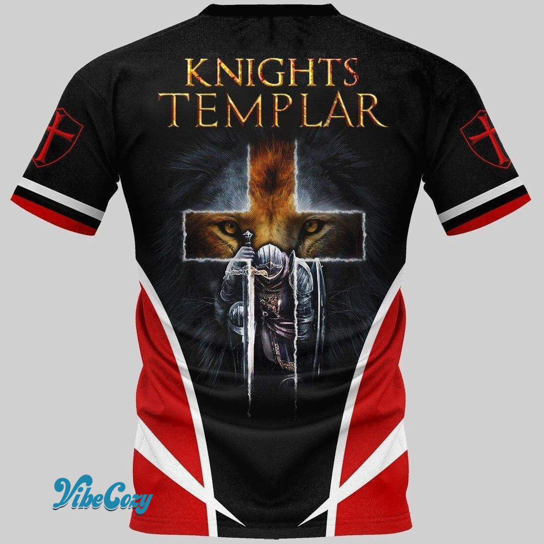Knight Templar 3D All Over Printed Shirt Hoodie MP936