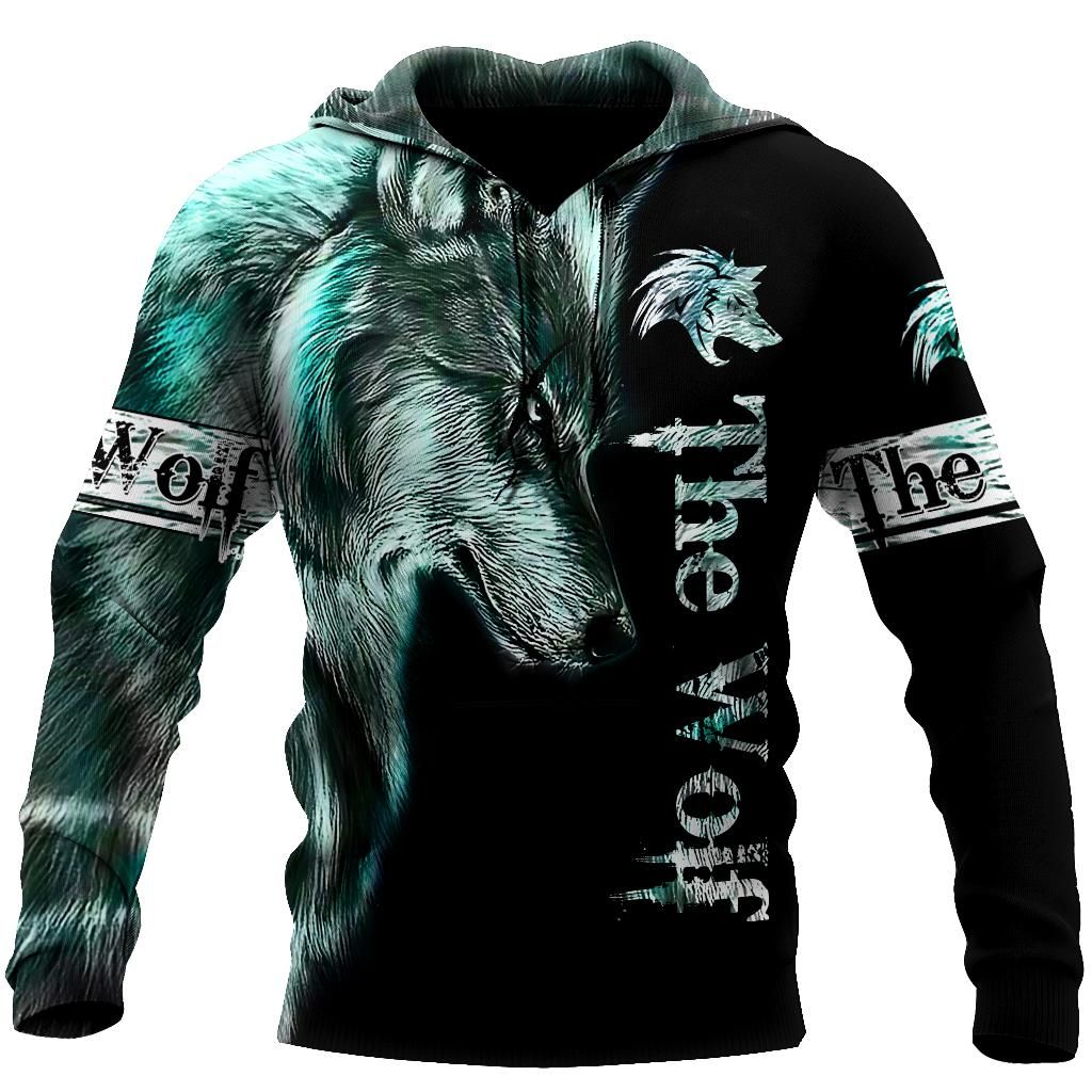Wolf 3D All Over Printed Hoodie For Men and Women MH010920S-TN