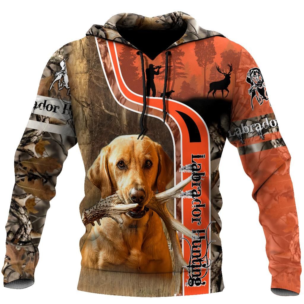 Dog Hunting Camo 3D All Over Print  Hoodie HHT17082003-DL