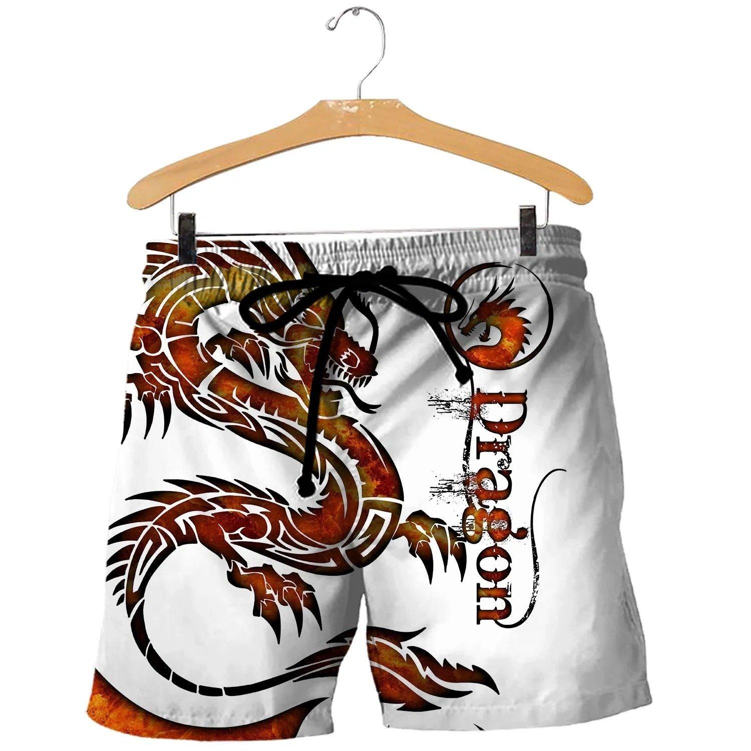 3D Tattoo and Dungeon Dragon Hoodie T Shirt For Men and Women NM050948