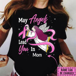Breast cancer awareness may angel lead you in mom T Shirt Hoodie Sweater VA95