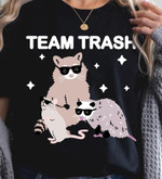 Raccoon Possum Opossum Team Trash Tshirt Hoodie Sweater VA95