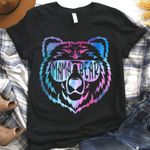 Mother's day mama bear T Shirt Hoodie Sweater H97