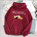 Dogs Lover Need Coffee T Shirt Hoodie Sweater H94