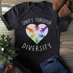 Unity through diversity T shirt Hoodie Sweater H97