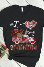 Pickup truck I love being a grandma T shirt Hoodie Sweater H97