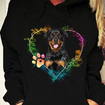 Love rottweiler T shirt Hoodie Sweater N98