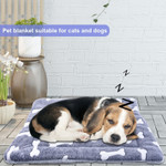 Plush Dog Cat Mat Soft Blanket Dog Pet Blanket Bed Accessories Pet Supplies Keep Warm In Winter Soft Pet Soft Blanket
