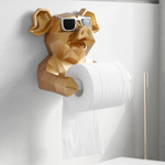 animal tissue box Statue Figurine Hanging toilet paper holder Washroom Wall Home Decor Roll Paper Tissue Box Holder Wall Mount