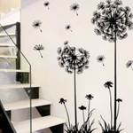 Removable Art Vinyl Quote DIY Dandelion Wall Sticker Decal Mural Home Room Decor Dandelion For Living Room