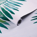 3D Tropical Leaves Wallpaper Vinyl Self Adhesive Waterproof Mural Contact Paper Modern Home Decor for Walls Kids Room Bedroom