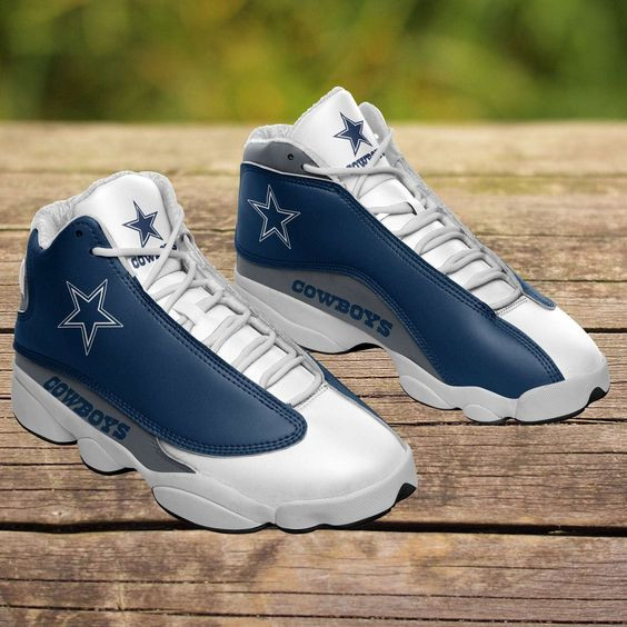 Personalized dallas cowboys air jordan 13 shoes 450