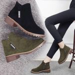 CHELSEA SHOES WOMEN ANKLE BOOTS MARTIN BOOTS SUEDE WOMEN'S BOOTS