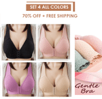 Wow!! | Last Day 70% OFF | #1 Plus Size Sexy Push Up Bra Front Closure Solid Color Brassiere (BUY 3 + GET 10% OFF PER ITEM!)